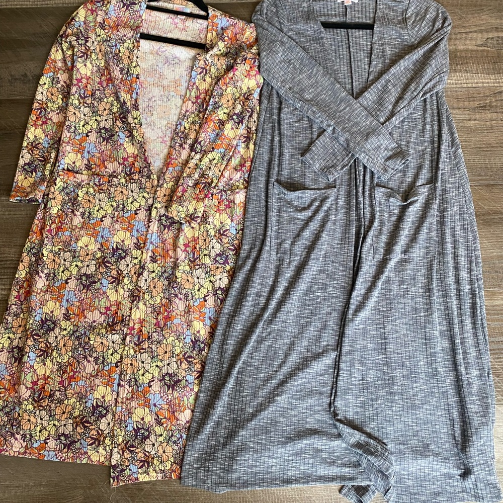 LuLaRoe Sarah Cardigan XS bundle